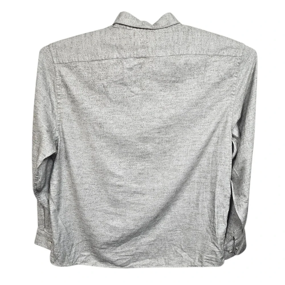 Banana Republic Mens XXL Slim Fit Untucked Fit Classicu‎ Quiet Luxury Grey NWT